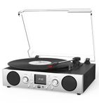 Record Player Silver