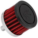 K&N 62-1000 Vent Filters, Black