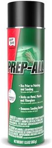 KLEAN-STRIP Prep-All Wax and Grease Remover, Fast-Acting Degreaser, Effective on Metal, Plastic, Fiberglass, Automotive DIY, 13.5 Ounce Aerosol