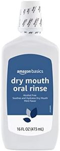 Amazon Basics Dry Mouth Oral Rinse, Alcohol Free, Mint, 16 Fluid Ounces, 1-Pack (Previously Solimo)