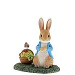 Beatrix Potter Peter Rabbit with Basket Figurine, Resin, colourful, 40 x 70 x 60 cm