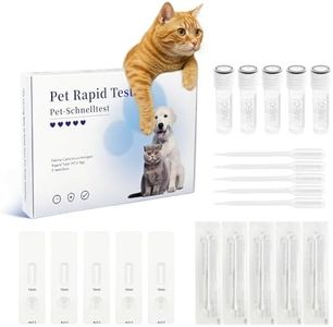 Cat FCV Home Test Kit – 5-Piece, Quick 5-Minute Detection, Accurate & Non-Invasive Feline Health Test, 98.8% Reliable, Easy-to-Use for All Breeds & Ages, Saves Time & Vet Bills