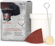 Kg's Boot Guard Brush On Toe Protection Liquid for Tough, Long-Lasting Safety on Boots, Made with Kevlar for Strong, Durable Protection (Black, 4.5 Oz)