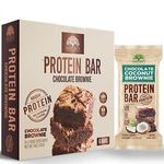 Chocolate Brownie Protein Bars High Protein Low Sugar Low Carb Meal Replaceme...