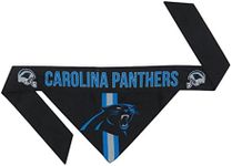 Littlearth Unisex-Adult NFL Carolina Panthers Pet Bandana, Team Color, Large