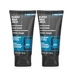 Every Man Jack Daily Hydration Face Lotion for Men - Deeply Moisturize and Revive Dry, Tired Skin with Hyaluronic Acid, Caffeine, and Green Tea - 73 mL Men’s Face Lotion - Twin Pack