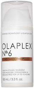 Olaplex No. 6 Bond Smoother, Leave-In Styling Hair Cream Treatment, Smooths, Conditions, & Strengthens, Frizz Control for Up to 72 Hours, For All Hair Types, 3.3 fl oz