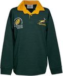 2023 Rugby Champion South Africa Rugby Shirt Long Sleeve South Africa Present Size XL Green