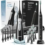 AquaSonic Black Series and Aqua Flosser Bundle