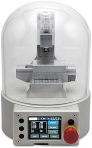 Ultra Mini Desktop CNC Machine Model, G-Code Controlled Multi-Axis Motion Simulation, Compact CNC Milling Mechanism Display Model for Adults (Non-Cutting Demonstration Unit)