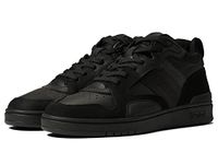 POLO RALPH LAUREN Court Mid Pro Sneaker, Black/Black, 6 UK