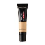 L'Oréal Paris Liquid Foundation, Waterproof, Sweatproof and Heatproof, Oil-Control, Infallible 24H Matte Cover, 140 Golden Beige, 35 ml