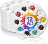 Halobios 12 Pcs Round Paint Palette