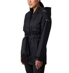 Columbia Women's Pardon My Trench™ Rain Jacket,Black,Medium