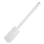 Vogue 12734 Rubber Ended Spatula 16In 405mm Kitchen Baking Mixing Turner Utensils - White