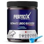 Fertiox Ultimate Libido & Energy Booster - 7100mg Maca, Horny Goat Weed, Tribulus Terrestris & Royal Jelly Powder - Testosterone & Fertility Supplement for Men & Women - Ageless Vitality Enhancer - Made in Canada