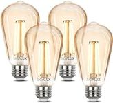 Sigalux Edison LED Light Bulbs, Dim