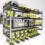 KAFAHOM Power Tool Organizer-8 Dril