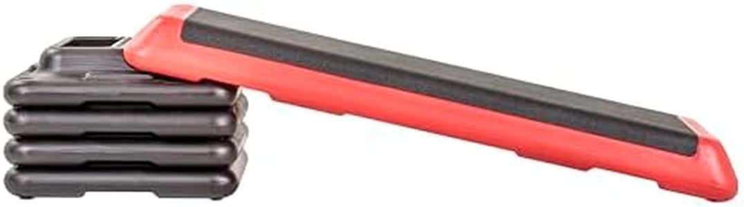 The Step Freestyle Aerobic Platform – Health Club Size, Red