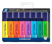 STAEDTLER 364 C8 Textsurfer Classic Highlighter - Assorted Colours (Card Pack of 8)