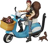 Marvel Hasbro Legends Series 6-Inch Collectible Action Figure Unbeatable Squirrel Girl Toy, Premium Design, Includes Vehicle And Accessories