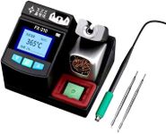 XZZ FX-210 Intelligent Lead Free Soldering Station Iron Kit 2S Rapid Heating Up for Phone PCB Soldering Repair (110V)