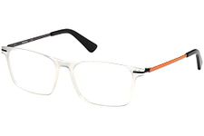 Diesel Transparent Rectangular Full Rim Frames for Men - DL5316 55 026