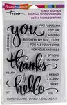 Stampendous Big Words Thanks Clear Stamp Set