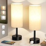 Bedside Table Lamps Set of 2 - 3 Co