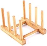 Bamboo Wooden Dish Rack Dishes Drai