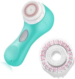 Clarisonic Facial Cleansing Brush System, Mia 2 Sonic Scrubber Face (Sea Breeze)