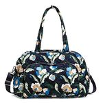 Vera Bradley Women's Performance Twill Weekender Travel Bag, Immersed Blooms, One Size