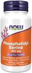 NOW Phosphatidyl Serine 100mg, 60 Veg Capsules