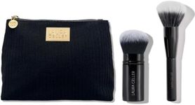 LAURA GELLER NEW YORK Corduroy Makeup Bag + 2pc Blending Beauties Brush Set