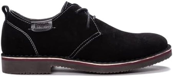 Propét Men's Finn Oxford, Black, 9.5 X-Wide