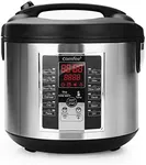 COMFEE' Rice Cooker, Multi Cooker, Stewpot, Saute All in One, 10 Cup Uncooked, 12 Digital Cooking Programs,24 Hours Preset