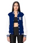 DROBE New York Lettermen Royal Blue Varsity For women with unstiched letter patch_3XL