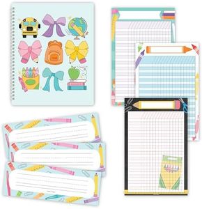 Hadley Designs Teacher Supplies For Classroom Organization - Undated Teacher Planner 2025-2026 Attendance Chart Student Name Tags For Desks, Lesson Planner, Incentive Chart, Classroom Must Haves