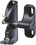 National Hardware V6201 LTCH BLK N346-201 4-9/16" LokkLatch Automatic Keyed Gate Lock Latch in Black