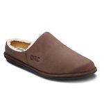 Dr.Comfort Men's Easy Slipper - Chocolate 10 W/E-2E