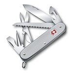Victorinox, Farmer X Alox, Swiss Army Pocket Knife, Medium, Multi Tool, Camping, 10 Functions, Blade, Screwdriver 3 mm, Bottle Opener