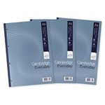 Cambridge MEGA 400 Page, Triple Pack of A4 Lined Paper Refill Pads, Ruled with Margins