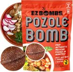EZ Bombs Pozole Bomb Seasoning, Pack of 2 – Authentic Mexican Soup Mix for Traditional Pozole, Made with Real Chiles, Herbs & Spices for Quick and Flavorful Meals