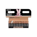 Duracell Simply AAA Batteries (Pack of 12)