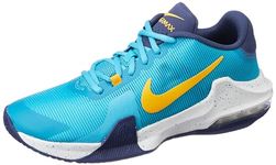 Nike Mens Air Max Impact 4-Dusty Cactus/University Running Shoes Gold-Dm1124-302-8Uk, Blue, 8 UK