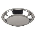 Lindy's Stainless Steel 9 inch Pie pan, Silver