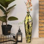 TRENDING DECOR Metal Flower Vase for Home Decor Office Living Room Corner Decoration- 24 inches (DS9)