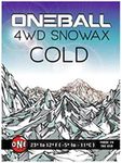 One Mfg 4WD Cold Snowboard & Ski Wax 165g - Fast, Affordable Performance for All Snow Temperatures and Conditions