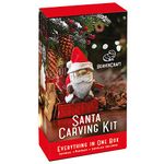 BeaverCraft DIY06 Santa Whittling Kit – Wood Carving Kit for Beginners – Wood Carving Tools Set, DIY Crafts for Adults – Woodworking Kits for Kids&Teens – Hobby Kits for Adults