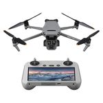 DJI Mavic 3 Pro with DJI RC (Screen Remote Controller), Flagship Triple-Camera Drone with 4/3 CMOS Hasselblad Camera, 43-Min Flight Time, and 15km (9 mi) HD Video Transmission, for Pro Aerial Photography